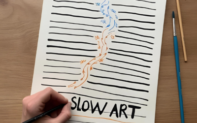 Slow Art: Um Caminho para o Bem-Estar
