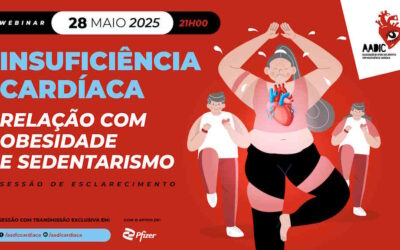 Webinar da AADIC aborda insuficiência cardíaca, obesidade e sedentarismo