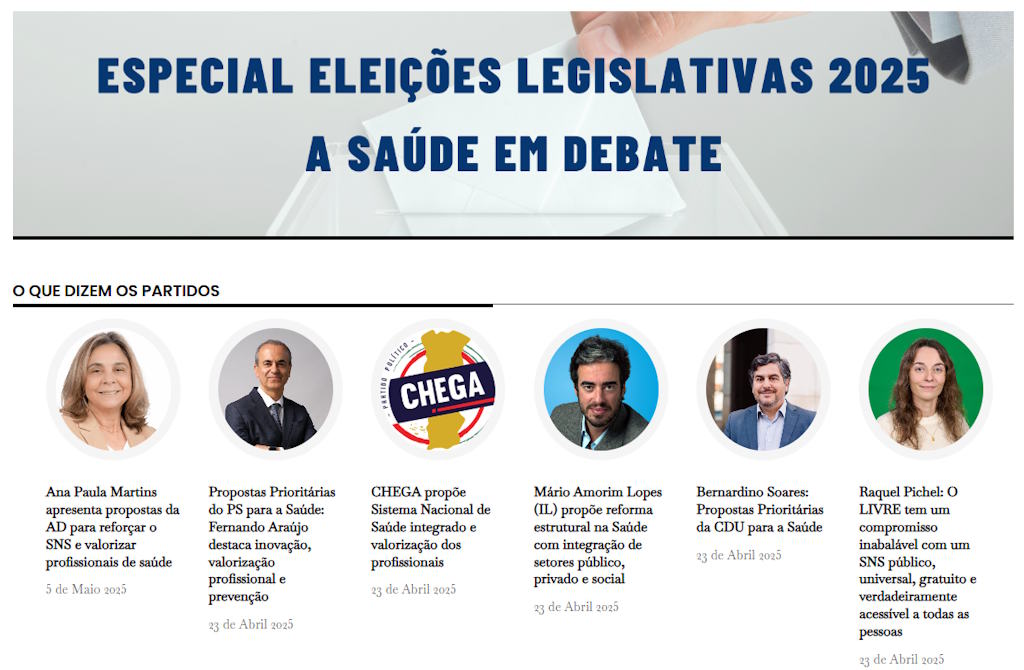Edição Especial do HealthNews Reúne Visões Políticas para a Saúde em 2025