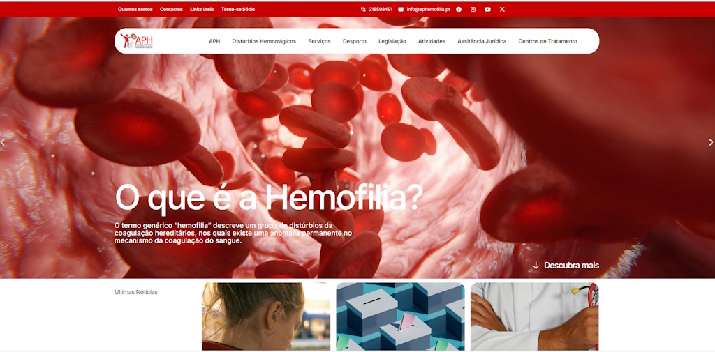 APH apresenta novo site com imagem renovada e navegação intuitiva