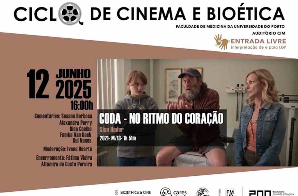 Ciclo de Cinema e Bioética regressa com «CODA – No Ritmo do Coração»